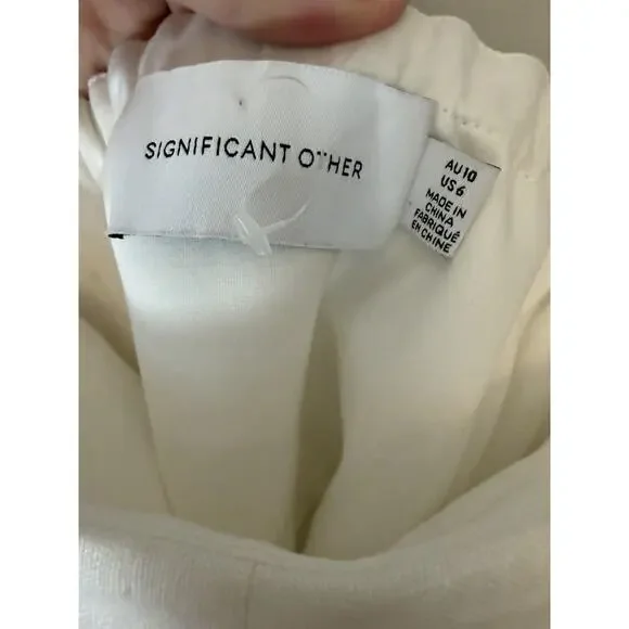 Significant Other Parisa Placed Floral Strapless 100%Linen Maxi Dress Size 6 NEW - Picture 15 of 15